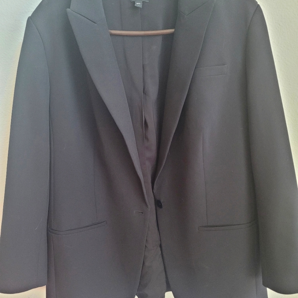 Boyfriend blazer xl black express